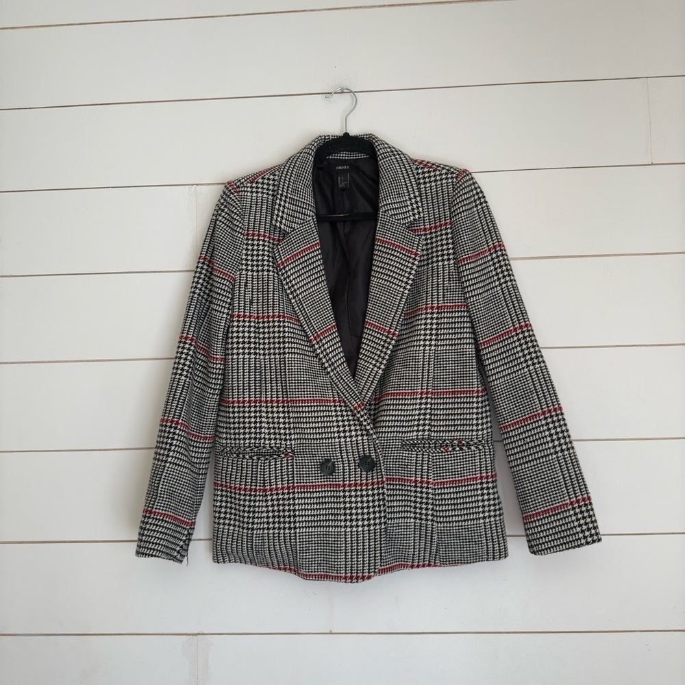 Forever 21 Houndstooth Blazer / Small